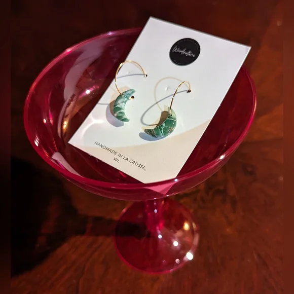 NWT Handmade Earrings by Woodnoteco, La Crosse, WI - Picture 2 of 4